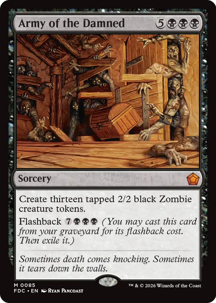 Army of the Damned [Foundations Commander]