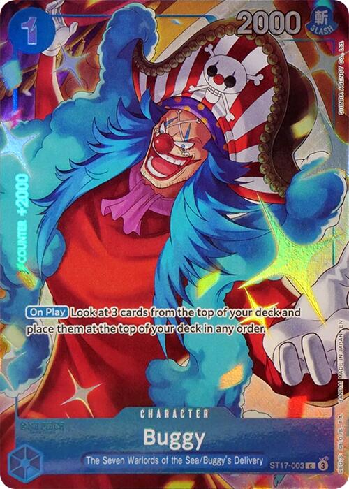 buggy deck one piece tcg Buggy (Seven Warlords of the Sea Binder Set) [One Piece Promotion Card