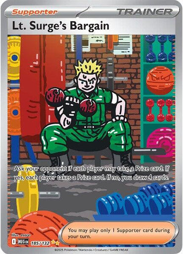 Lt. Surge's Bargain (185/132) [Mega Evolution: Base Set]