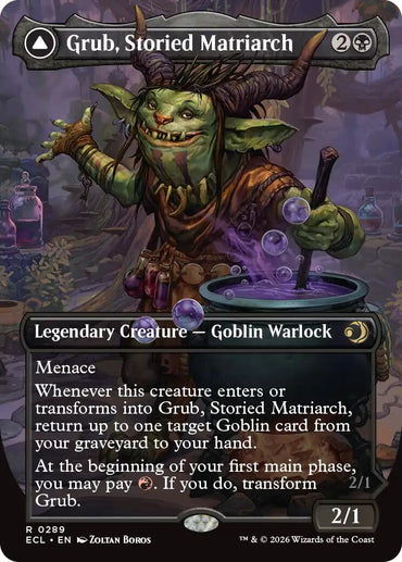 Grub, Storied Matriarch (Borderless) [Lorwyn Eclipsed]