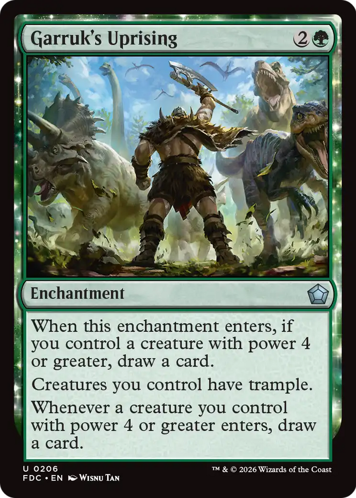 Garruk's Uprising [Foundations Commander]
