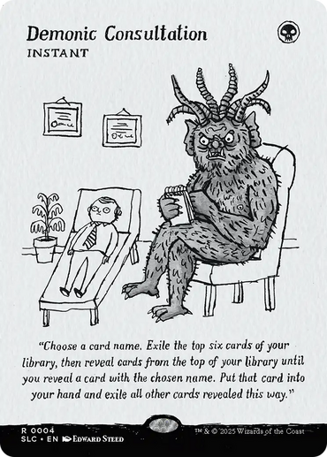 Demonic Consultation [Secret Lair Countdown Kit]