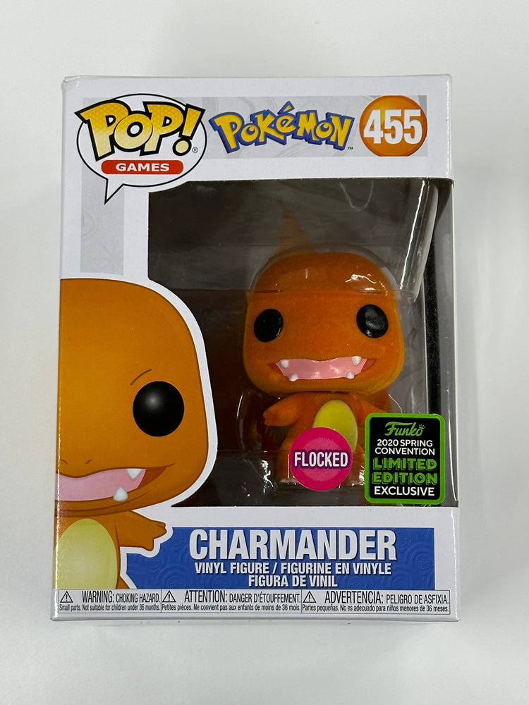 Charmander Funko Pop #455 Flocked