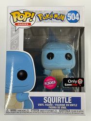 Squirtle Funko Pop #504 Flocked