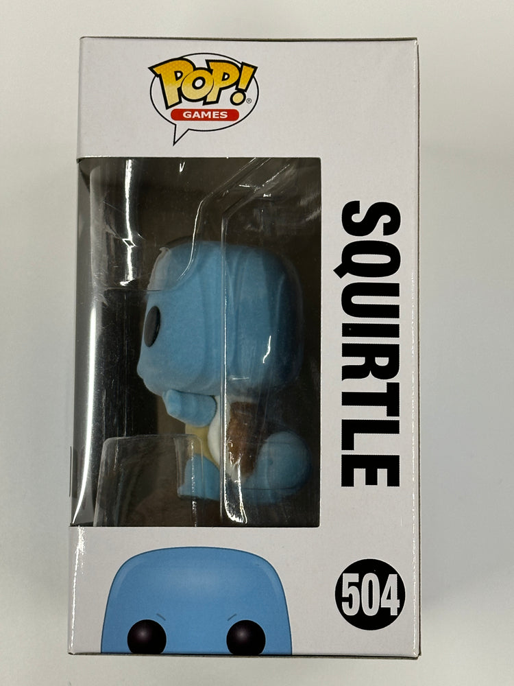Squirtle Funko Pop #504 Flocked