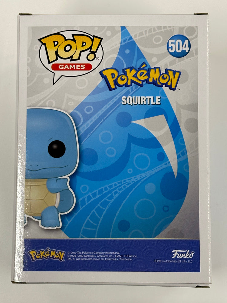 Squirtle Funko Pop #504 Flocked