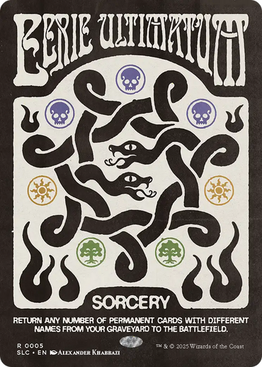 Eerie Ultimatum [Secret Lair Countdown Kit]