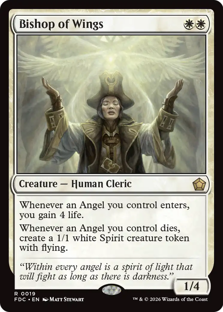 Bishop of Wings [Foundations Commander]