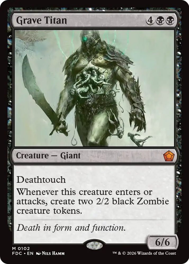 Grave Titan [Foundations Commander]