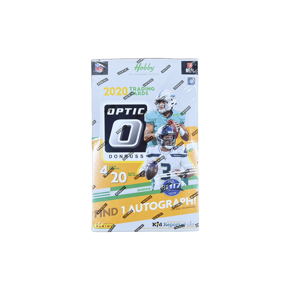 Sealed 2020 Panini NFL Donruss Optic Hobby Box